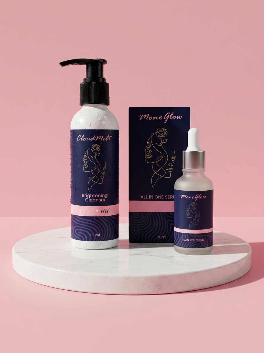 Vitamin-C Serum + Cloud Melt Cleanser | 2 in 1 Kit